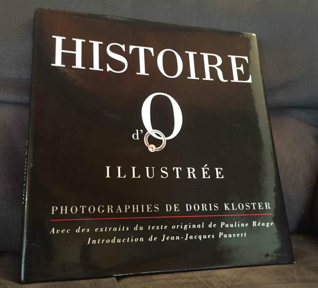 Couverture du livre érotique Histoire d'O illustré par Doris Kloster, éditions de la Musardine