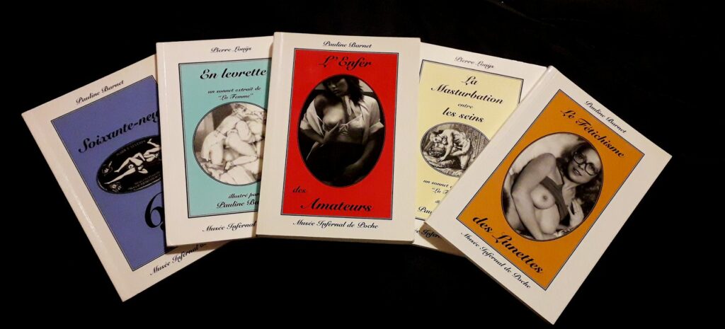 Livres du Musée infernal de Poche, par Pauline Barnet, éditions le Magasin universel