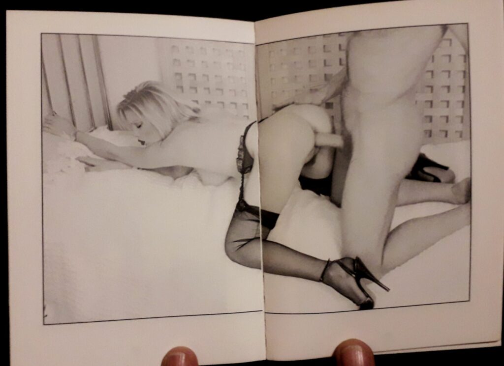 Photo érotique femme en bas en levrette