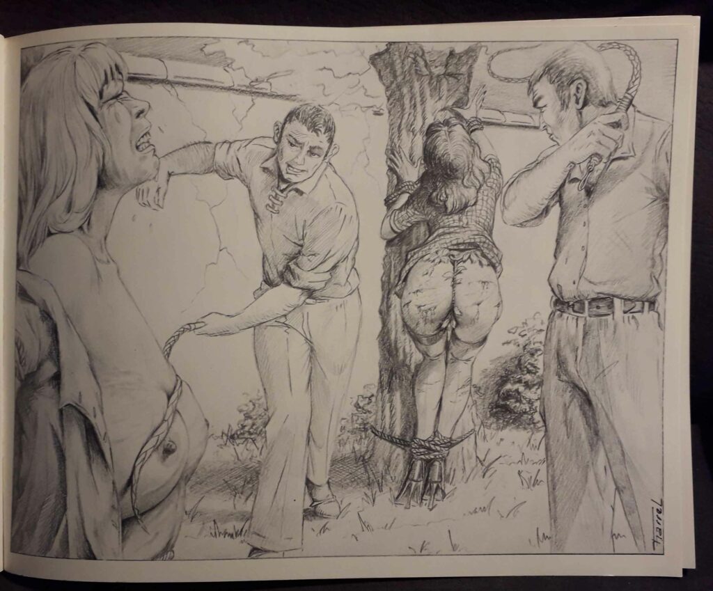 Dessin BDSM de Joseph Farrel