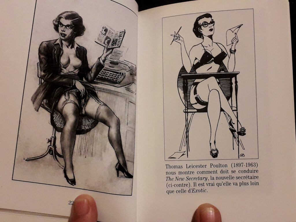 Dessins érotique secrétaires nues