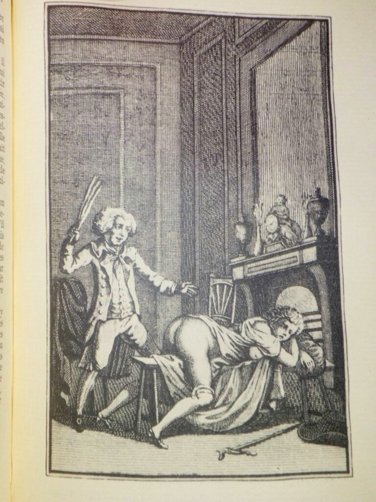 Illustration érotique pour les Mémoires de Fanny Hill de John Cleland, au Cercle du livre précieux