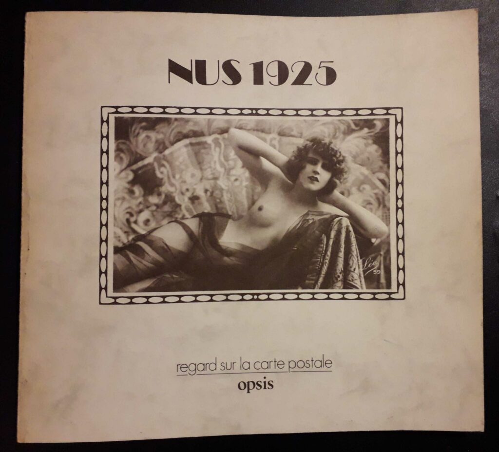 Livre érotique Nus 1925, éditions Opsis