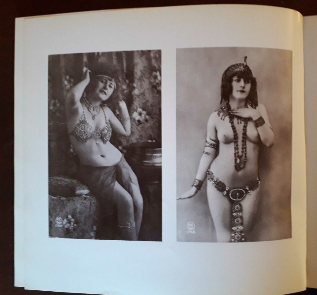 Photos de femmes nus en tenue exotique des années 1920