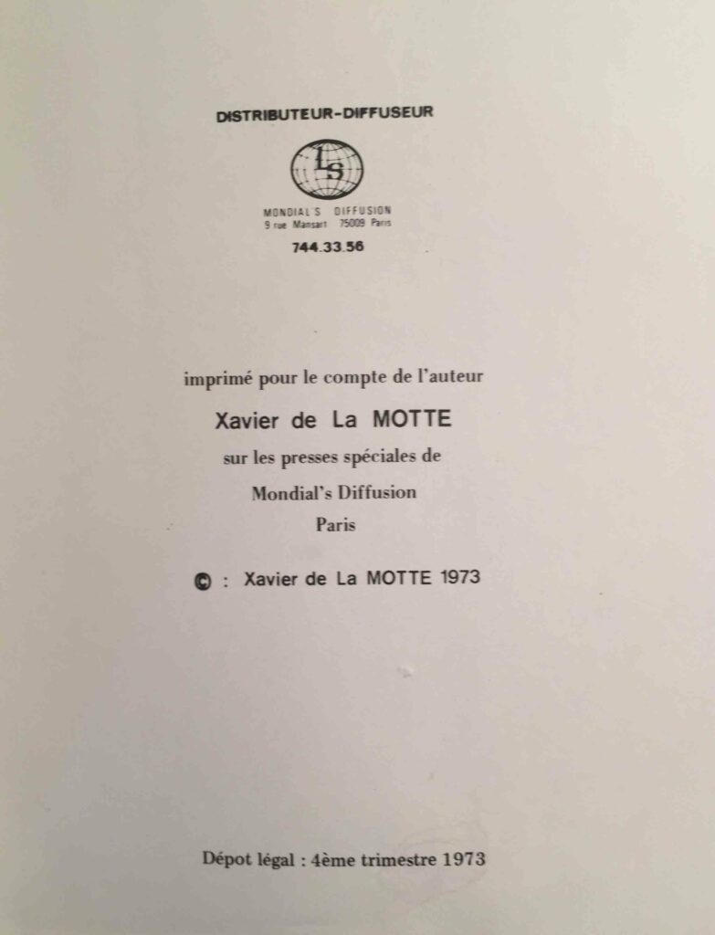 Livre érotique rare (curiosa) : Les Perversions discrètes de la bourgeoise, par Xavier de la Motte et Tony Bastos