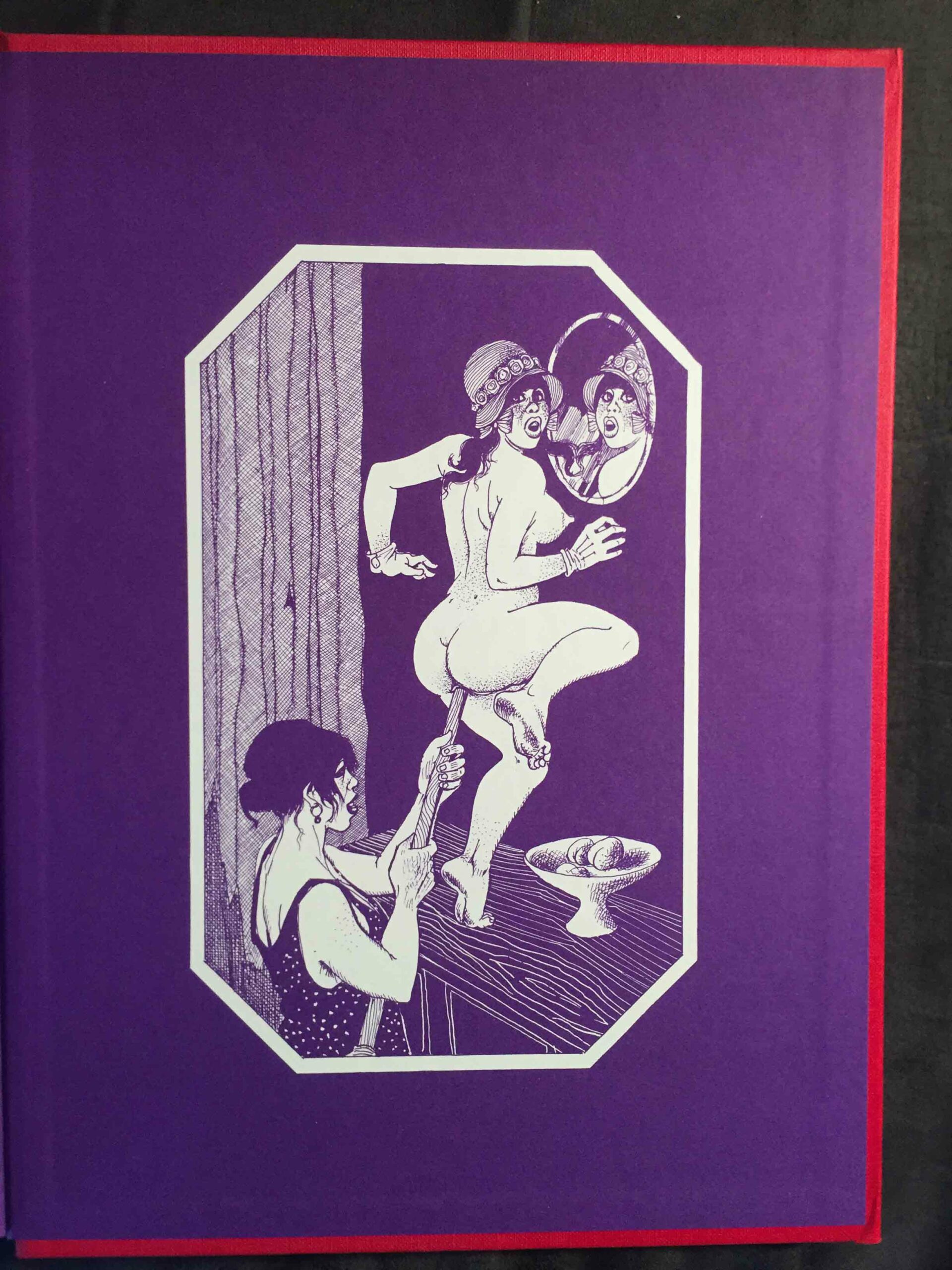 Dessin érotique de Georges Pichard pour les Trois filles de leur mère de Pierre Louÿs