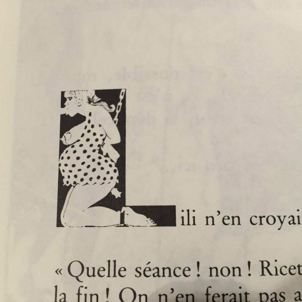 Dessin érotique de Georges Pichard pour Les Trois filles de leur mère, aux éditions Jean Antoine